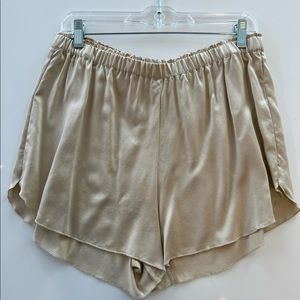 Silk shorts :)